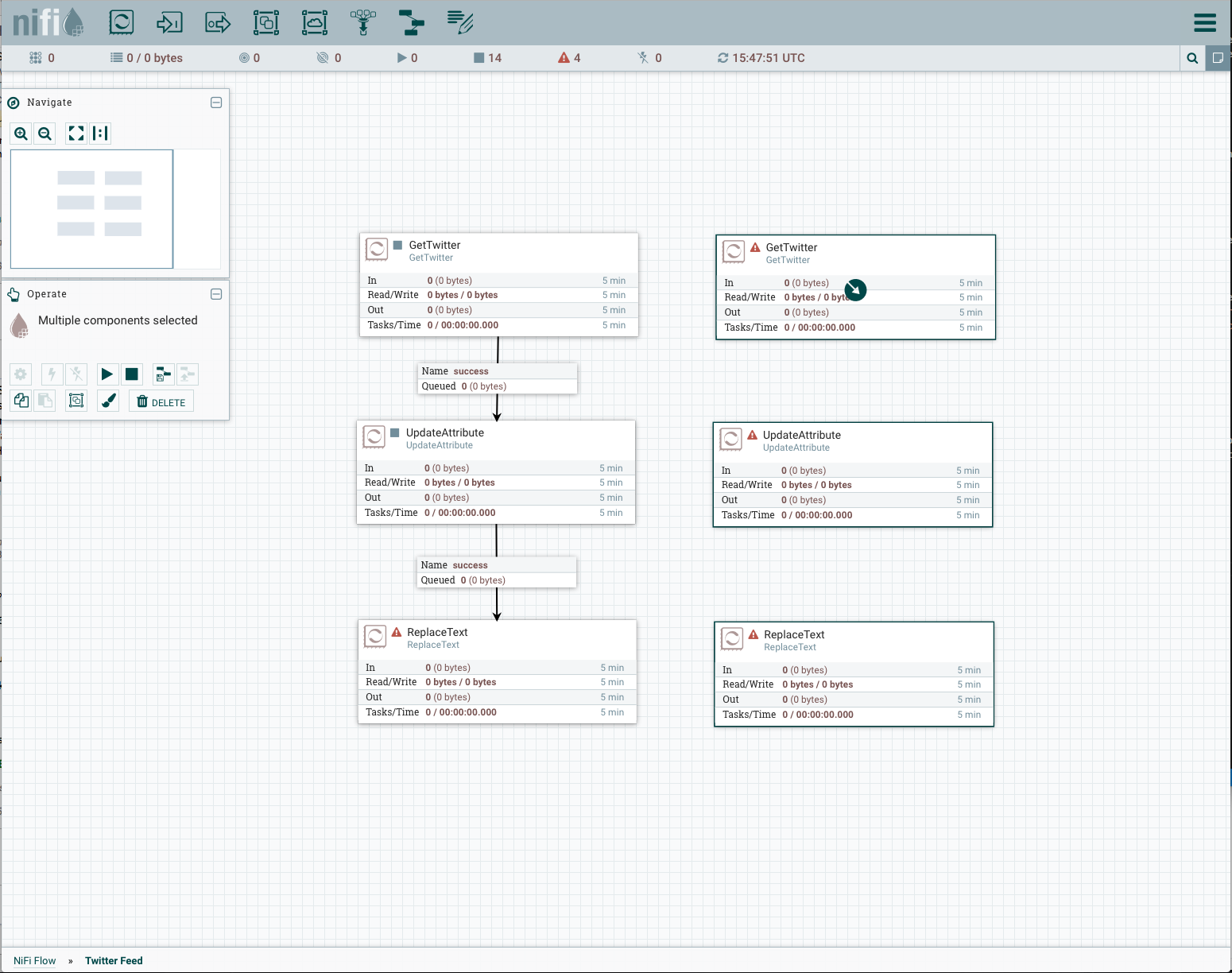 Creating a Process Group for Twitter Data in NiFi - Cloudera Community ...