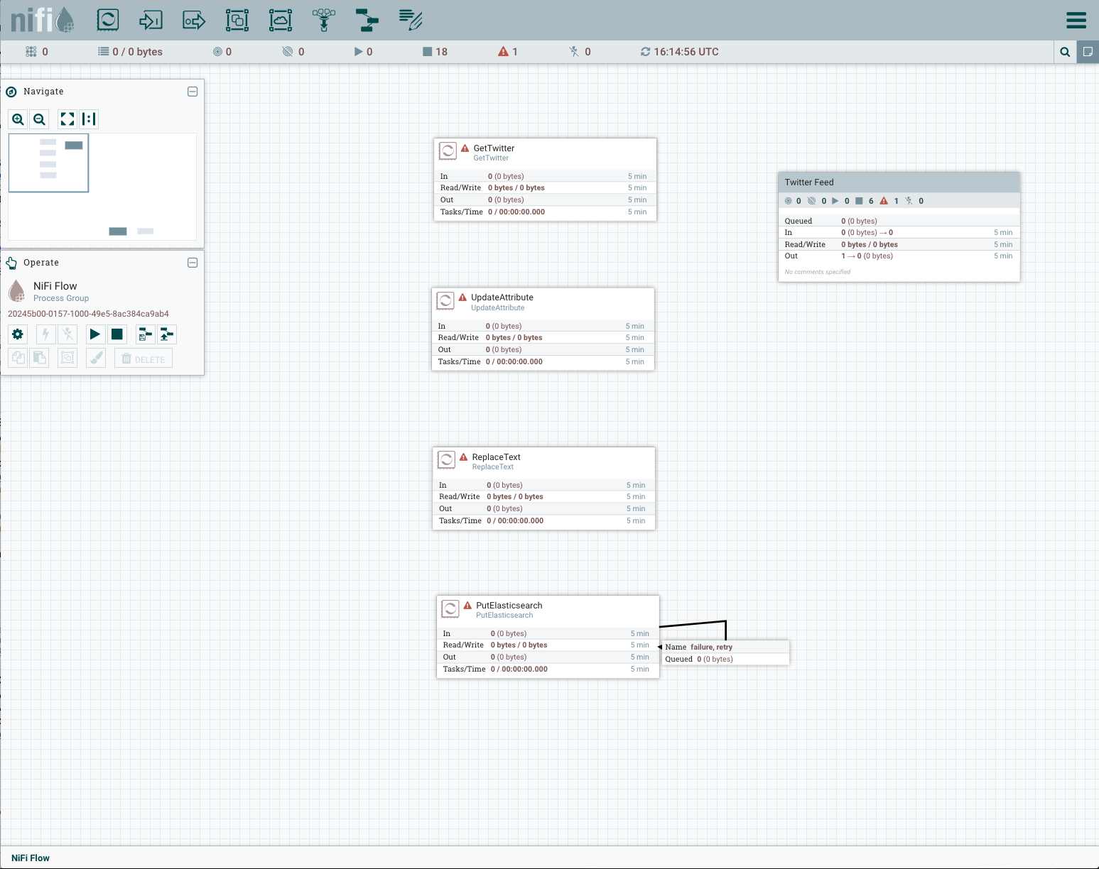 Creating a Process Group for Twitter Data in NiFi - Cloudera Community ...