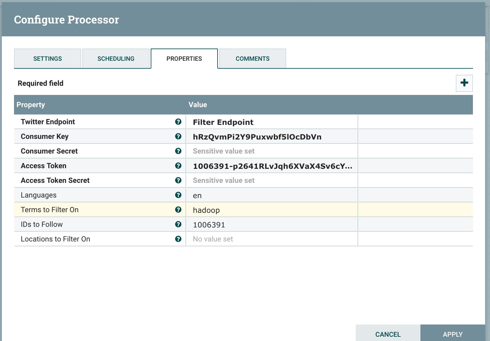 Configuration processor. Json атрибуты. Nifi update attribute. Nifi удаление атрибутов. Apache Nifi.