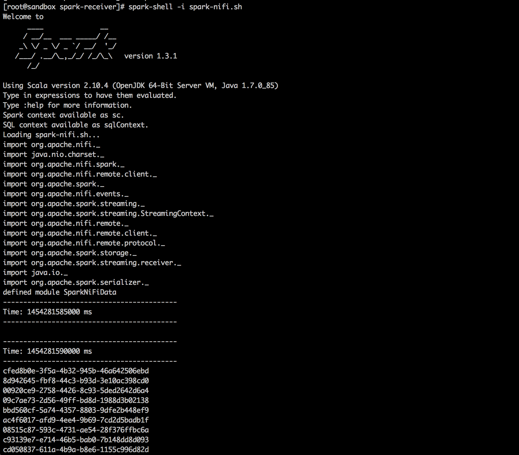 NiFi + Spark : Feeding Data to Spark Streaming - Cloudera Community ...