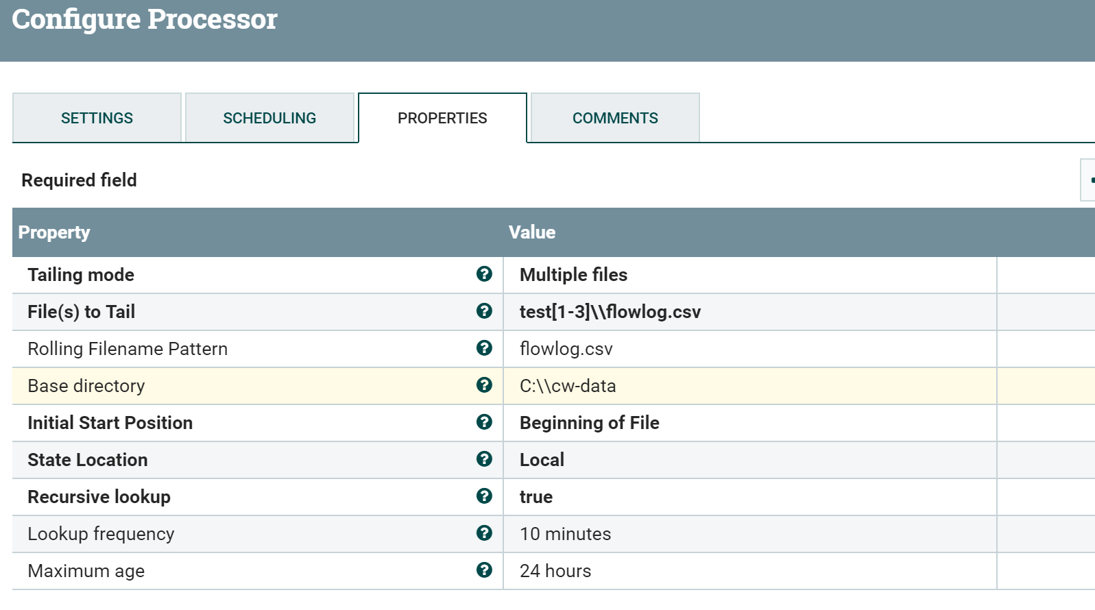 Require comment. Nifi. Nifi QUERYRECORD second Level in where. Nifi "scanhbase" VALUEFILTER commit.