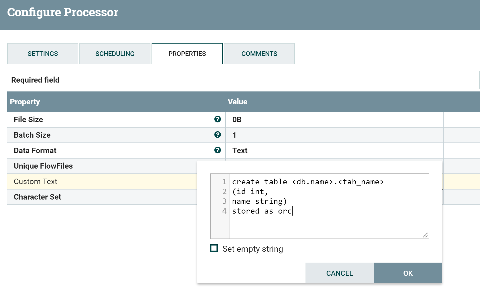 Solved: How To Execute Hive DDL Command From Apache NIFI ? - Cloudera ...