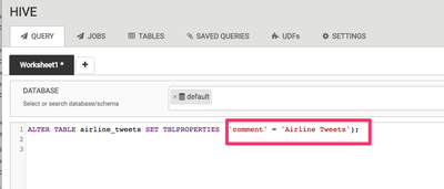 Query Table Column Comments In Hive