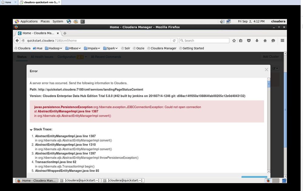 error in cloudera enterprise dition.JPG