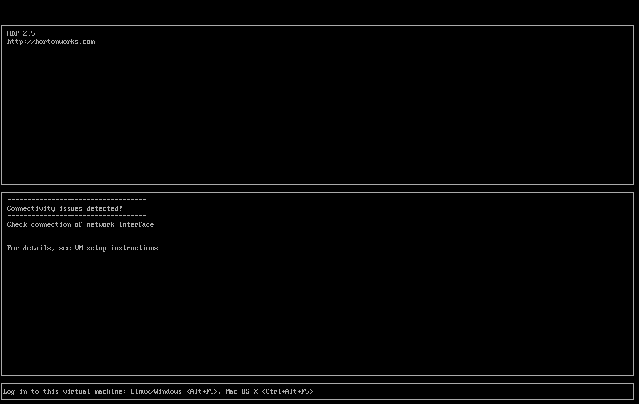 Solved: Connectivity issue on vmware sandbox 2.5 - Cloudera Community ...