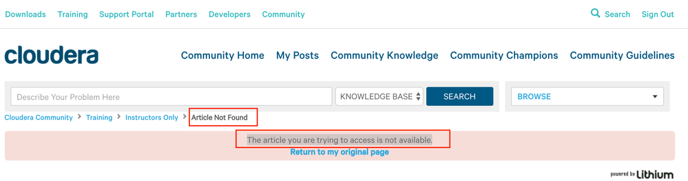 Community access denied kb article.png