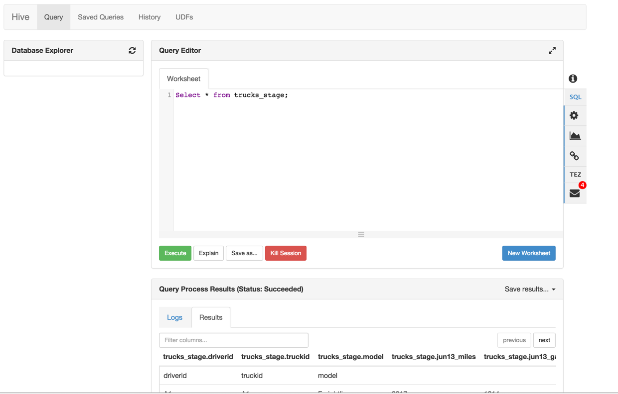 Как открыть database explorer