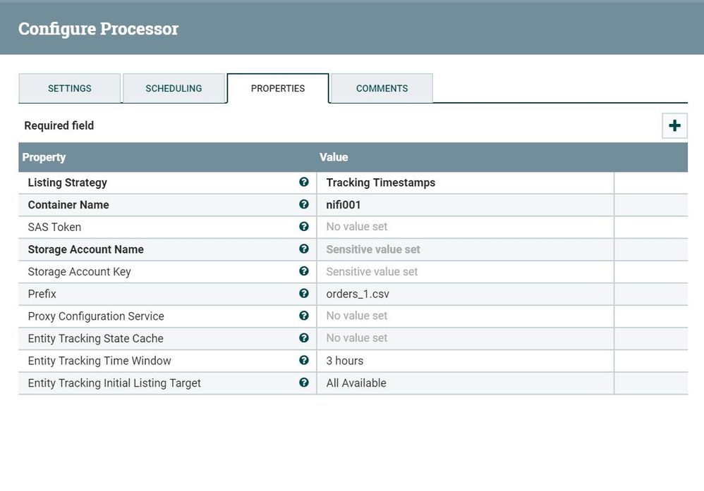 Processor FetchAzureList