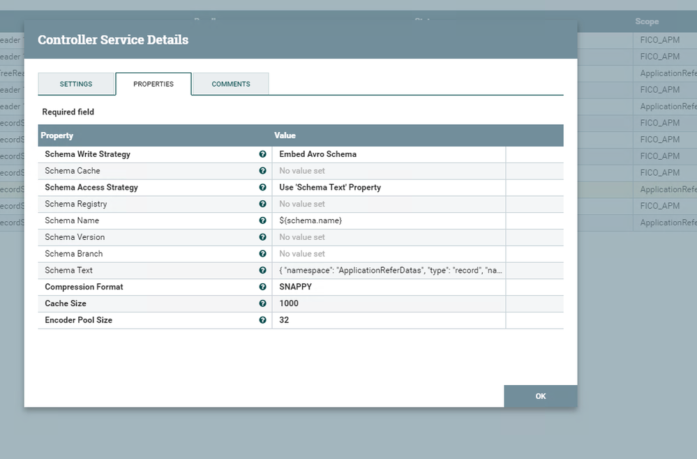 output avro writer