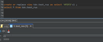 create view as select