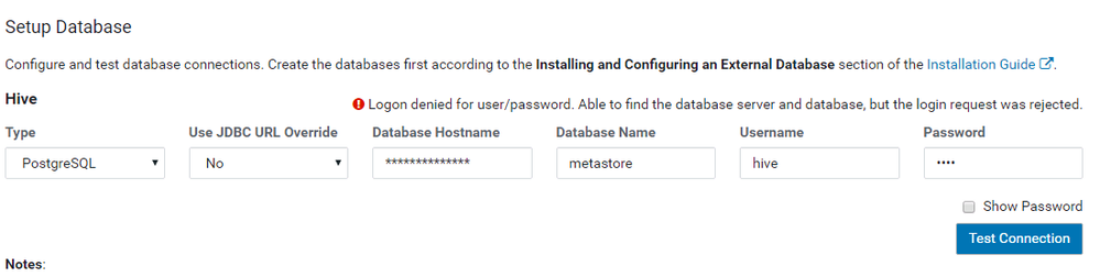 Hive connection failed.png