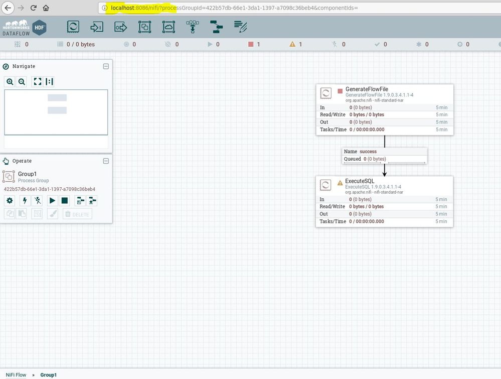 Destination without controller service
