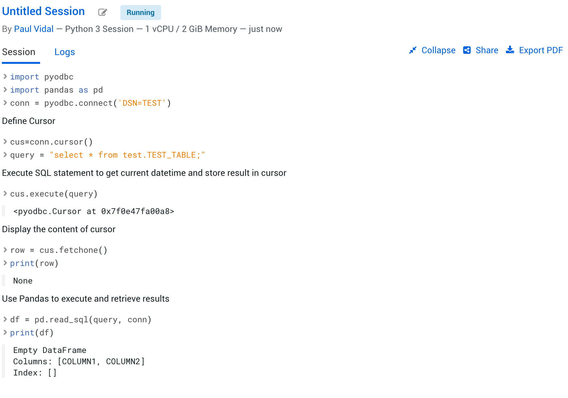 How to connect CML to Teradata via PyODBC Cloudera Community