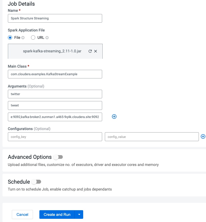 Spark Structured Streaming example with CDE - Cloudera Community - 302050
