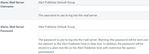 Mail Server UN & PWD