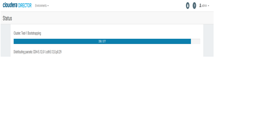 CDH installation stucks