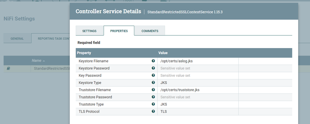 StandardRestrictedSSL configuration