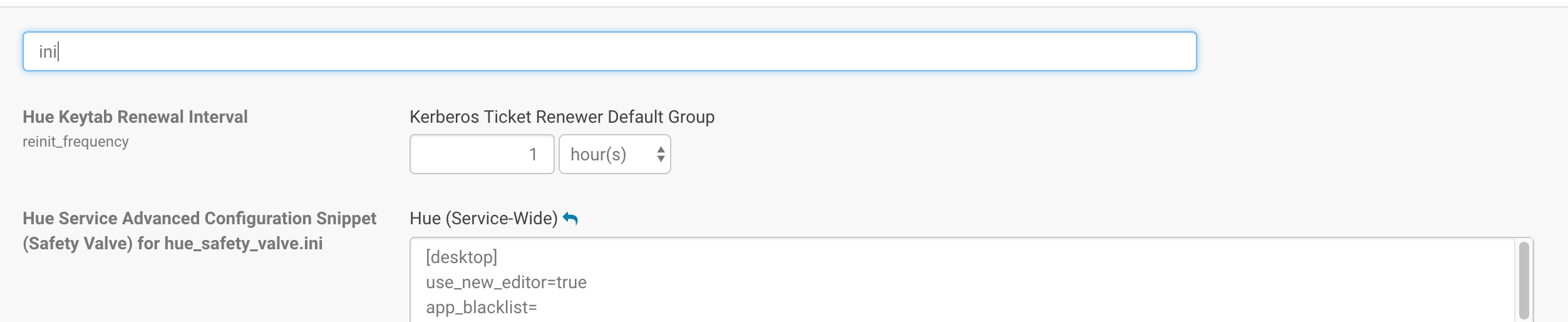 Solved: HUE parameter change from Cloudera Manager: - Cloudera ...