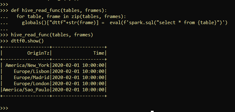 same function in local system