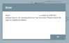 Error message from ui
