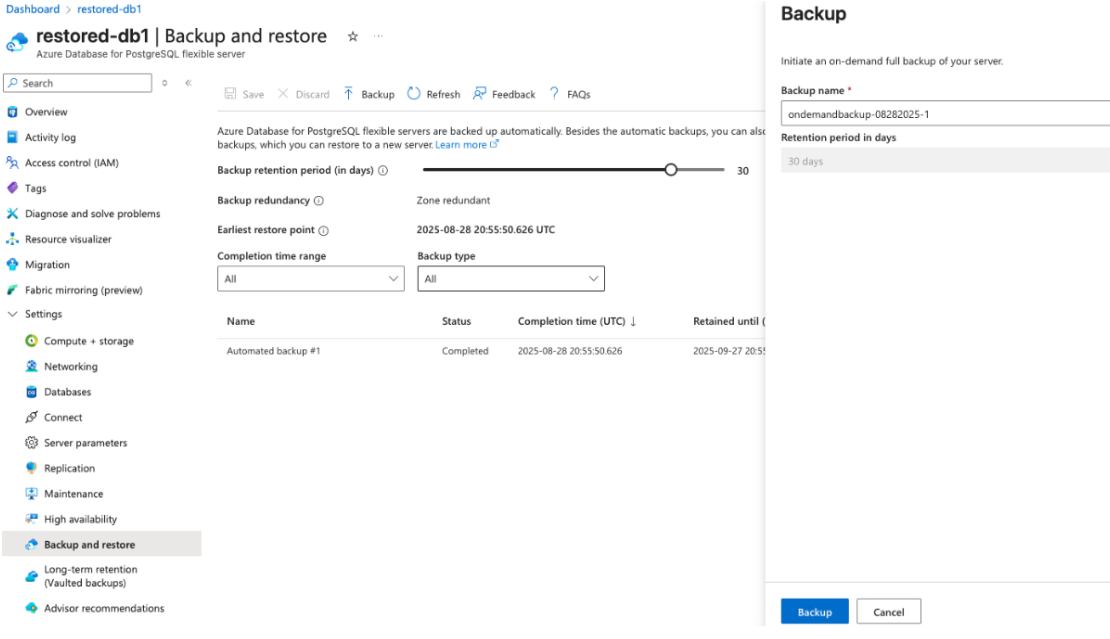 How to migrate Azure Postgres DB when backend Azur... - Cloudera ...