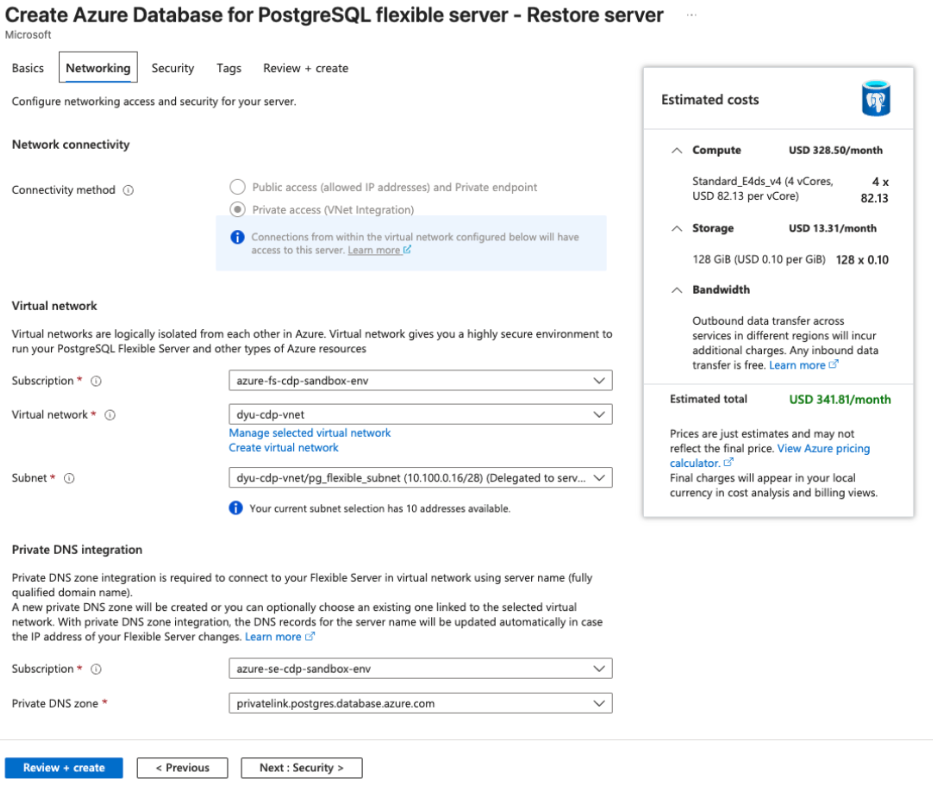 How to migrate Azure Postgres DB when backend Azur... - Cloudera ...