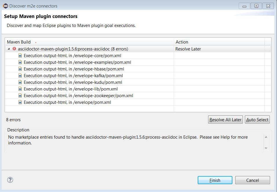 asciidoctor plugin issue