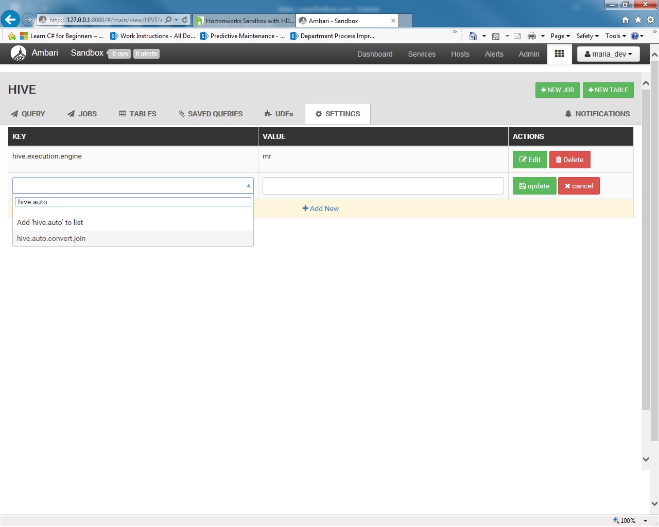 Solved can not set hive.auto.convert.join to false Cloudera