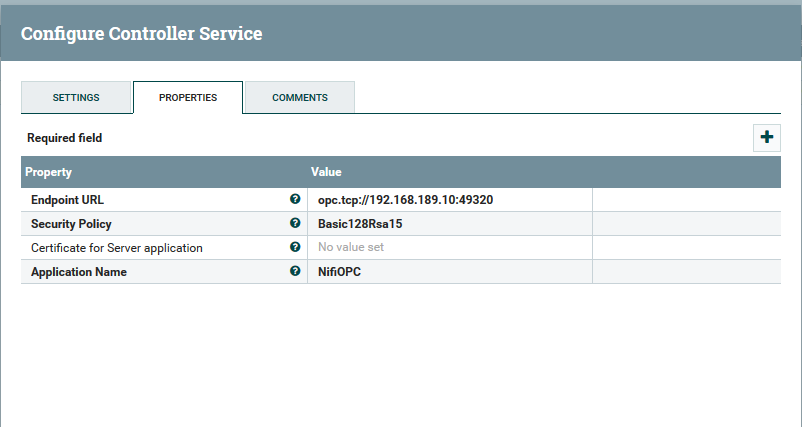 Collect data from OPC UA protocol - Cloudera Community - 244946