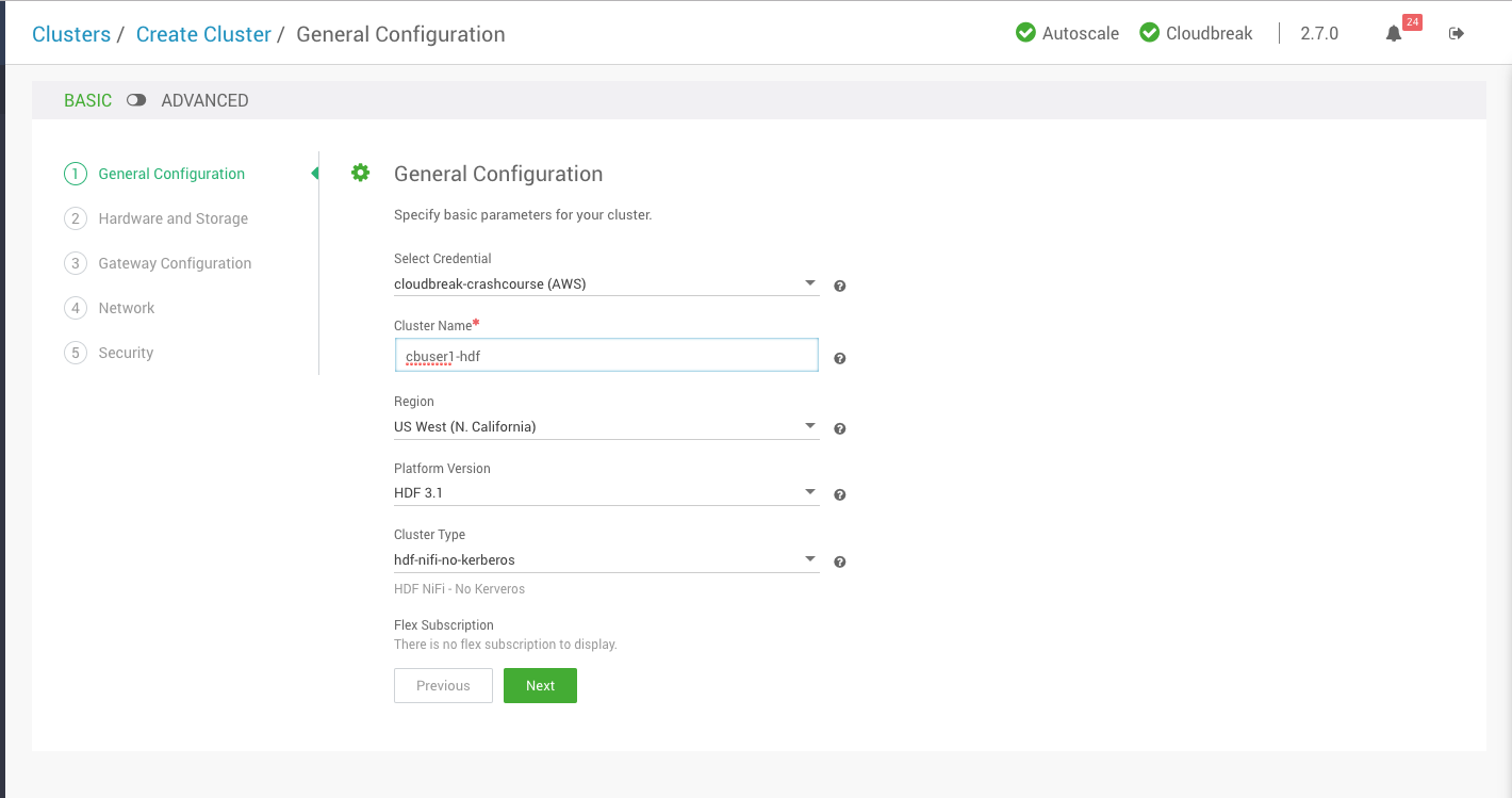 Using Cloudbreak to create a Flow Management (NiFi... - Cloudera ...