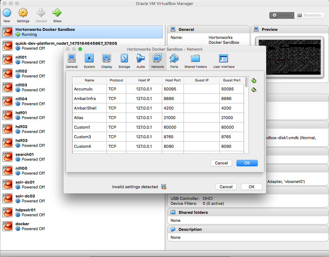 How to add ports to the HDP 2.5 VirtualBox Sandbox Cloudera Community